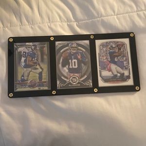 NFL limited rare football card package of three